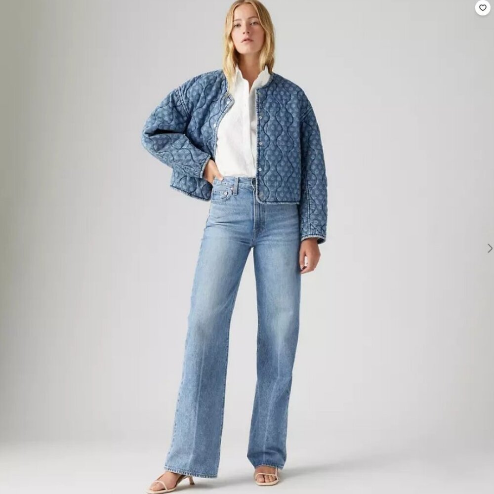 LEVI Ribcage Wide Leg Women's Jeans | Size 26 x 30 | Color:  Not The Same
